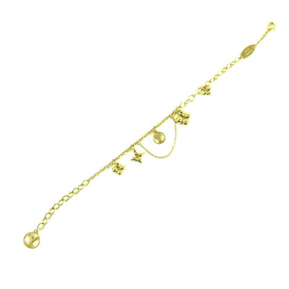 Louis Vuitton M1485a Bracelet -blooming LV Circle Monogram Flower Bracelet