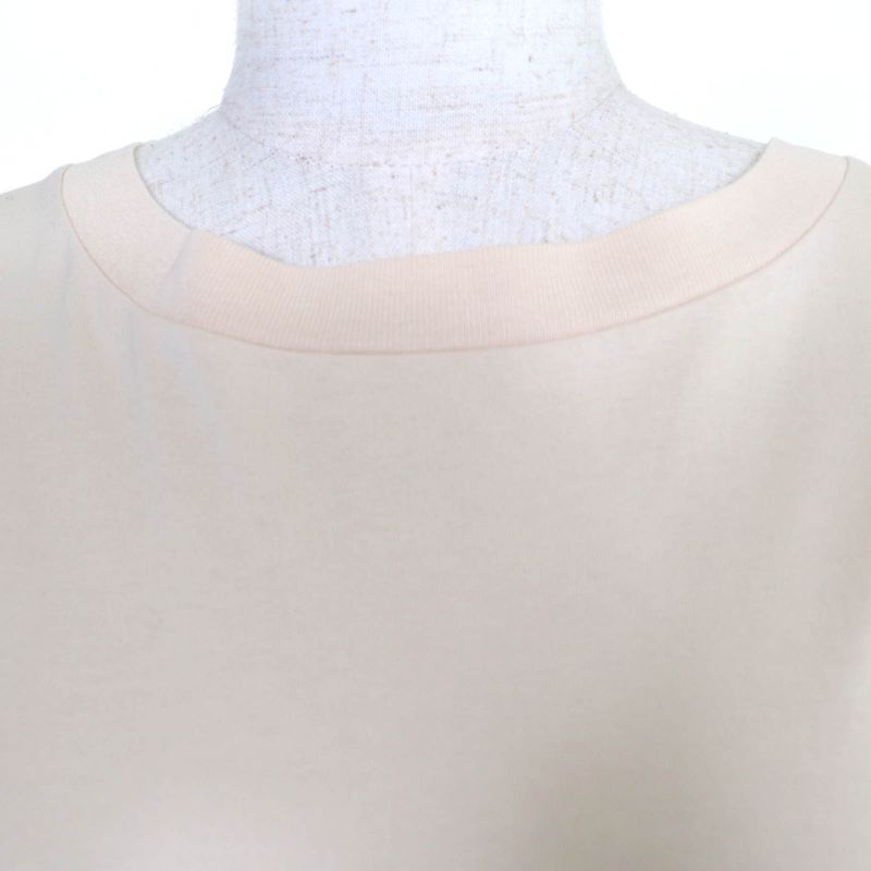 CELINE 2x761671q 100% Cotton Logo Cropped Short Sleeve T-shirt Beige XS Made In