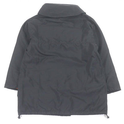 GUCCI 512997 Sega Pool Patch Nylon Jacket Logo Patch Filled Nylon Coat Black