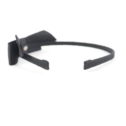CHANEL 25P Aaa845 Coco Mark Ribbon Headband With Fake Pearl Hair Accessory