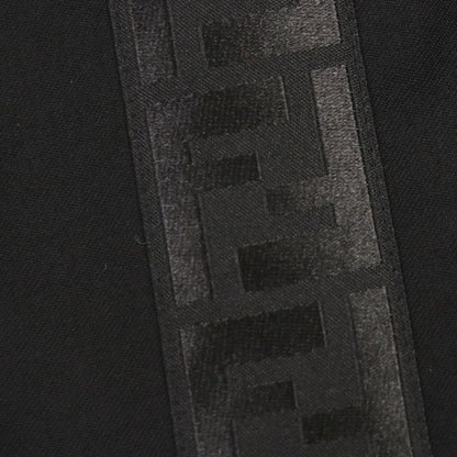 FENDI 2020 Fj0576 100% Wool FF Logo Button Single Jacket Tailored Jacket Black