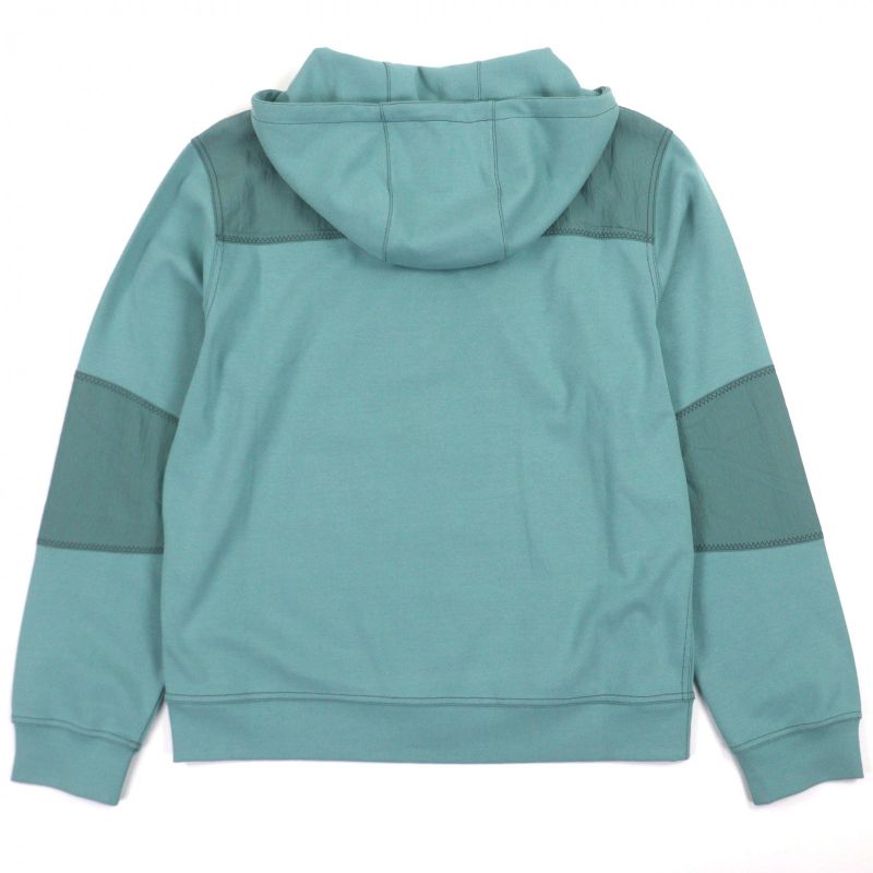 HERMES 22SS Voile H 100% Cotton Switching Design H Logo Zip Up Parka Green M