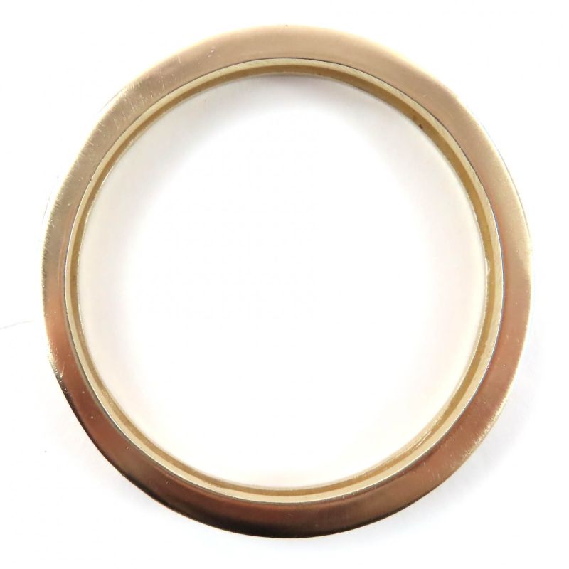 CHANEL 07P English Engraved Bangle Bracelet Accessory - Gold With