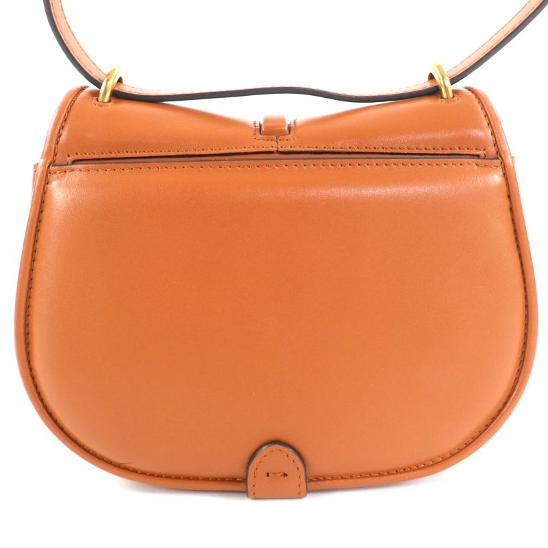 FENDI 8bs082 Camon Small With FF Logo Hardware Leather Satchel Bag Shoulder
