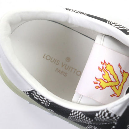Louis Vuitton LV Oriline Leather Coated Canvas Low Cut Sneakers - White Black