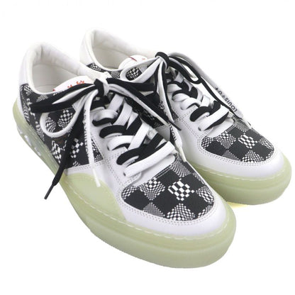 Louis Vuitton LV Oriline Leather Coated Canvas Low Cut Sneakers - White Black