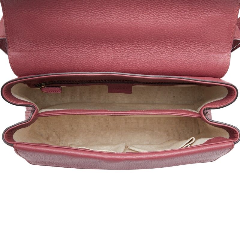 GUCCI Ggmarmont 401173 Pink Leather Women's GUCCI