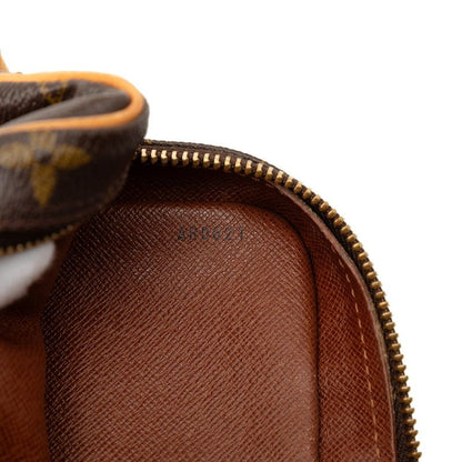 Louis Vuitton Monogram Amazon Crossbody Shoulder Bag M45236 Brown PVC Leather