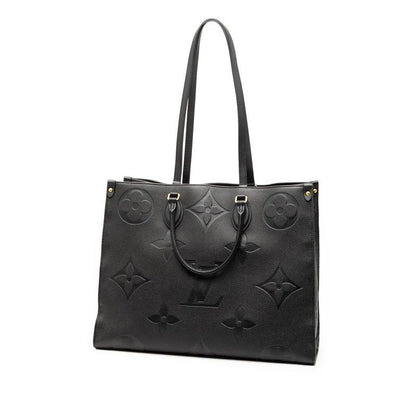 Louis Vuitton Monogram Empreinte On The Go GM Tote Bag Shoulder Bag M44925 Noir