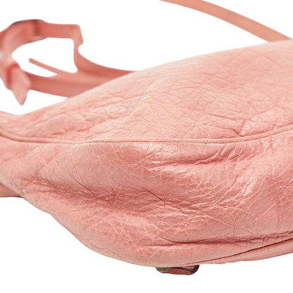 BALENCIAGA Giant Hip Crossbody Shoulder Bag Pink Leather Women's BALENCIAGA