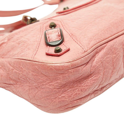 BALENCIAGA Giant Hip Crossbody Shoulder Bag Pink Leather Women's BALENCIAGA