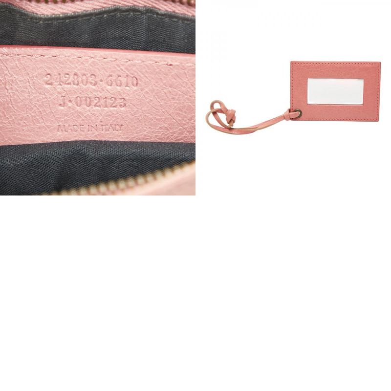 BALENCIAGA Giant Hip Crossbody Shoulder Bag Pink Leather Women's BALENCIAGA