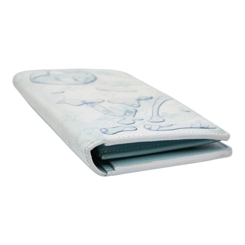 Louis Vuitton Monogram Aqua Garden Portefeuille Brother M82306 Light Blue