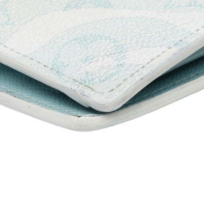 Louis Vuitton Monogram Aqua Garden Portefeuille Brother M82306 Light Blue
