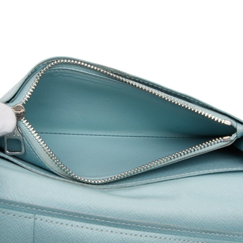 Louis Vuitton Monogram Aqua Garden Portefeuille Brother M82306 Light Blue