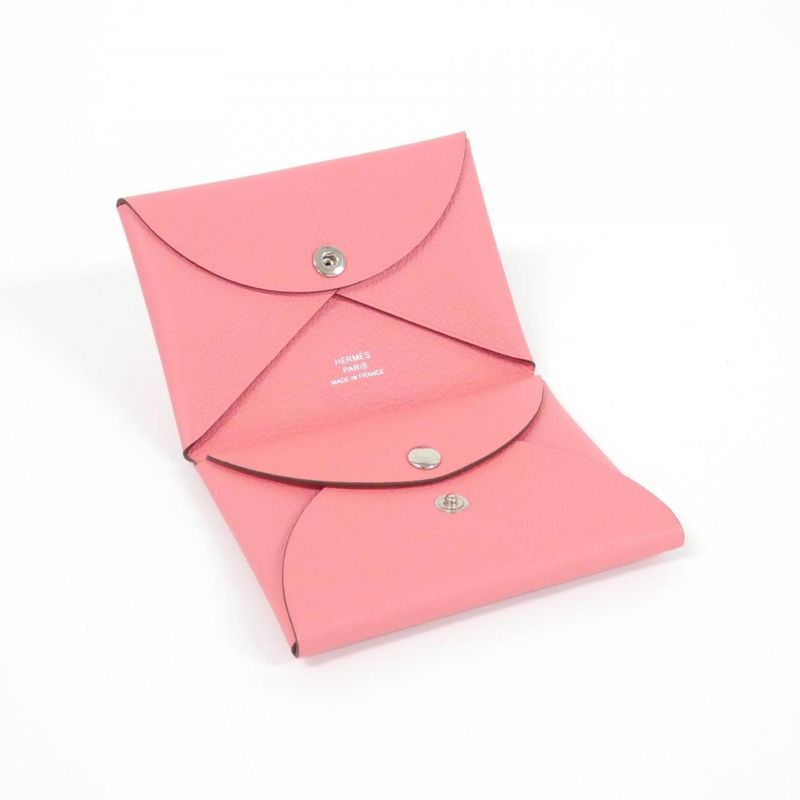 HERMES Calvi Duo 085238ck Coin Case