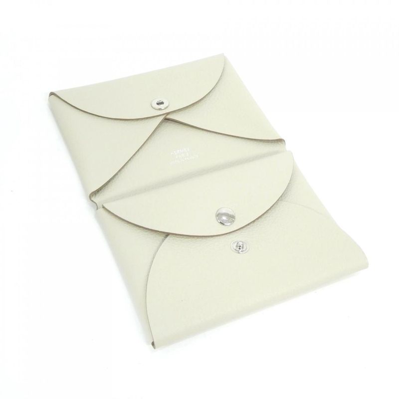 HERMES Calvi Duo 085238ck Coin Case