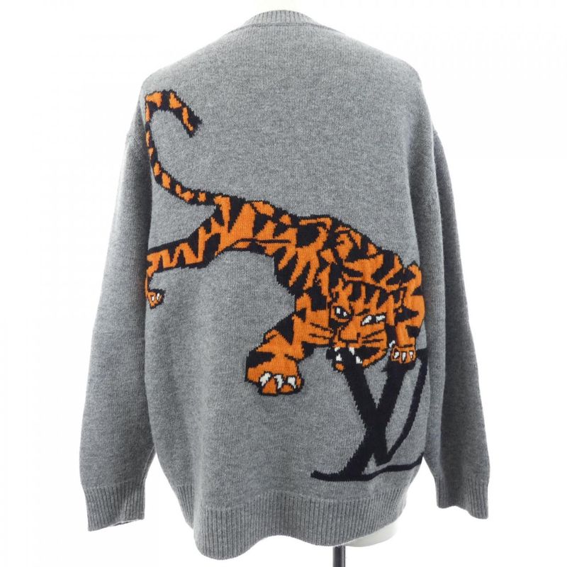 Louis Vuitton Taiga -intarsia Pullover- Hmn77wh56 Knit