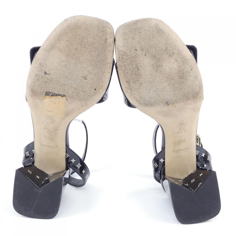 Louis Vuitton Marine Style Monogram Pattern LV Initial Shakeline Sandals