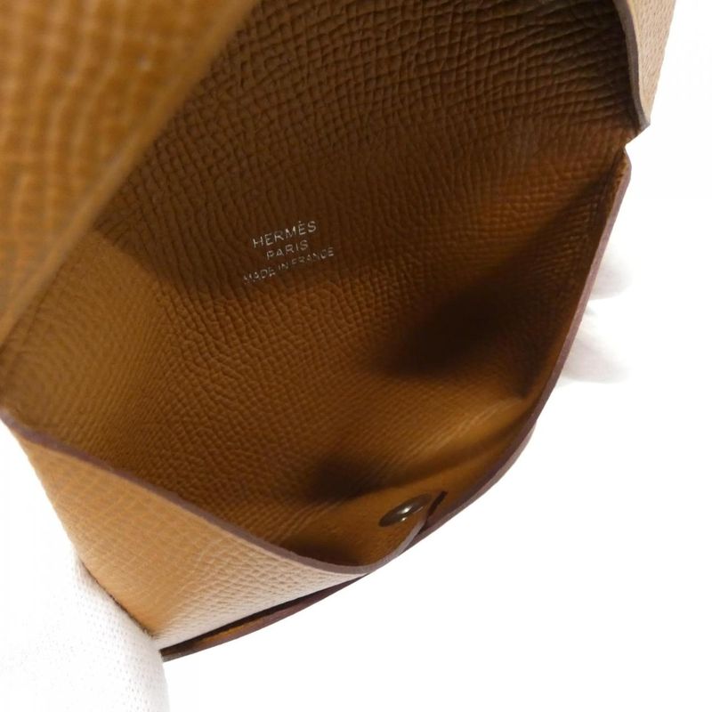 HERMES Calvi 044164ck Card Case