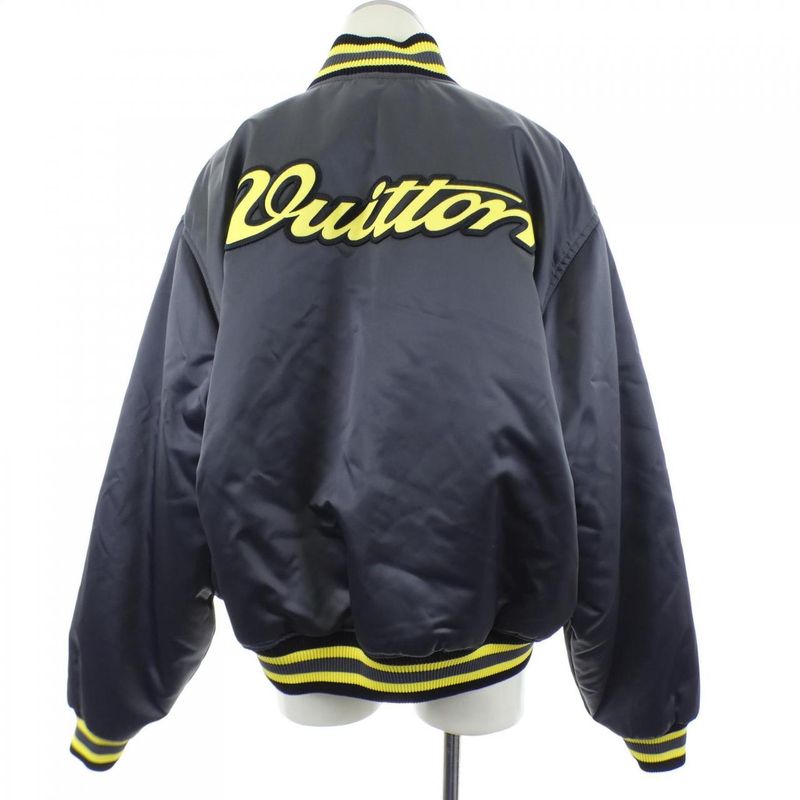 Louis Vuitton Satin Baseball Blouson Jacket Htb76egpd Blouson Jacket