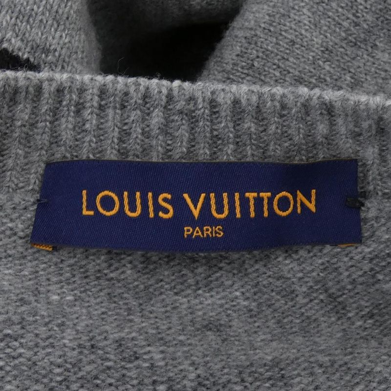 Louis Vuitton Taiga -intarsia Pullover- Hmn77wh56 Knit