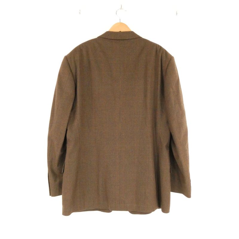 Gucci Tailored Jacket 1 Piece M Wool Check Shoulder Pad