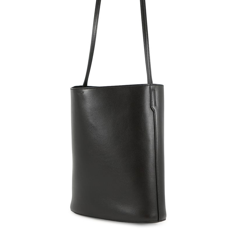 Celine Shoulder Bag Triomphe Small Calf Leather Black