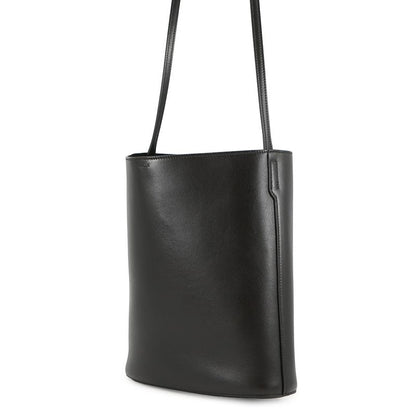 Celine Shoulder Bag Triomphe Small Calf Leather Black