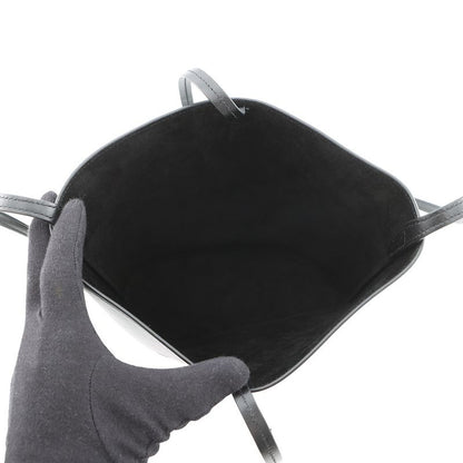 Celine Shoulder Bag Triomphe Small Calf Leather Black
