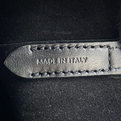 Celine Shoulder Bag Triomphe Small Calf Leather Black