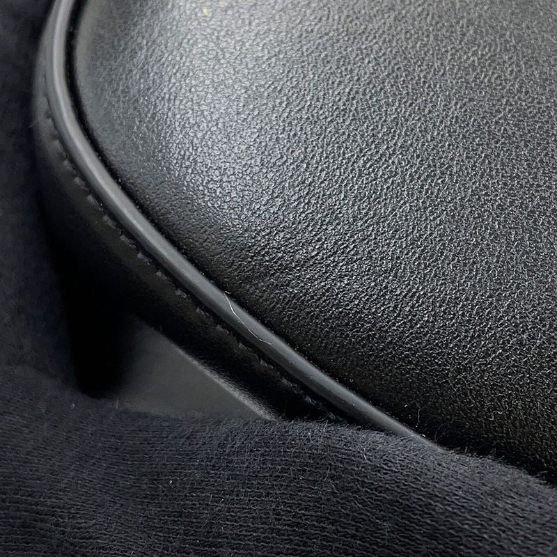 Celine Shoulder Bag Triomphe Small Calf Leather Black