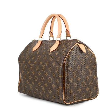Louis Vuitton Handbag Monogram Perfo Speedy 30