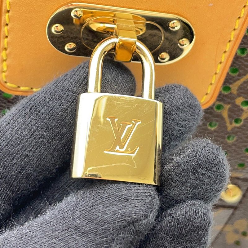 Louis Vuitton Handbag Monogram Perfo Speedy 30