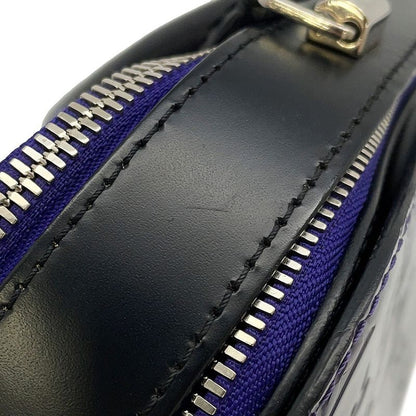Louis Vuitton Handbag Monogram Vernis Melrose 2-Way Purple Noir Black