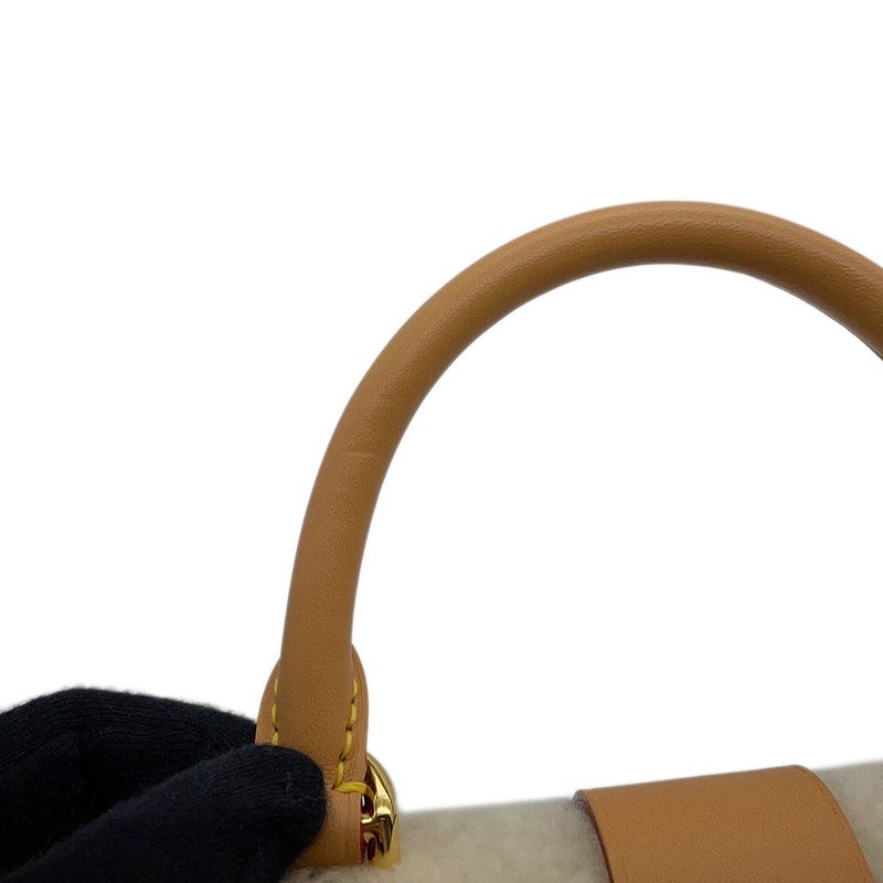 Louis Vuitton Handbag Monogram Mouton Rocki BB 2-Way