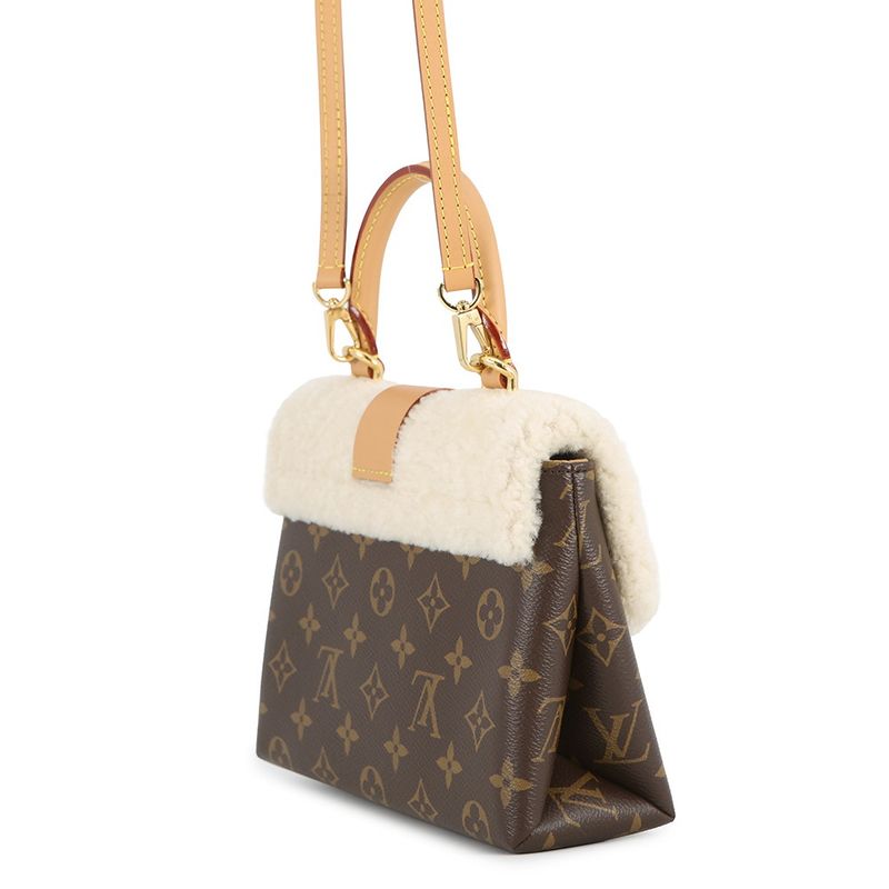 Louis Vuitton Handbag Monogram Mouton Rocki BB 2-Way