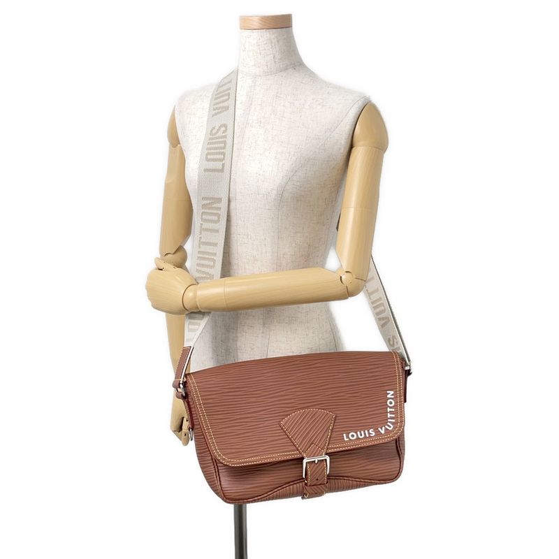 Louis Vuitton Shoulder Bag Epi XL Calf Leather