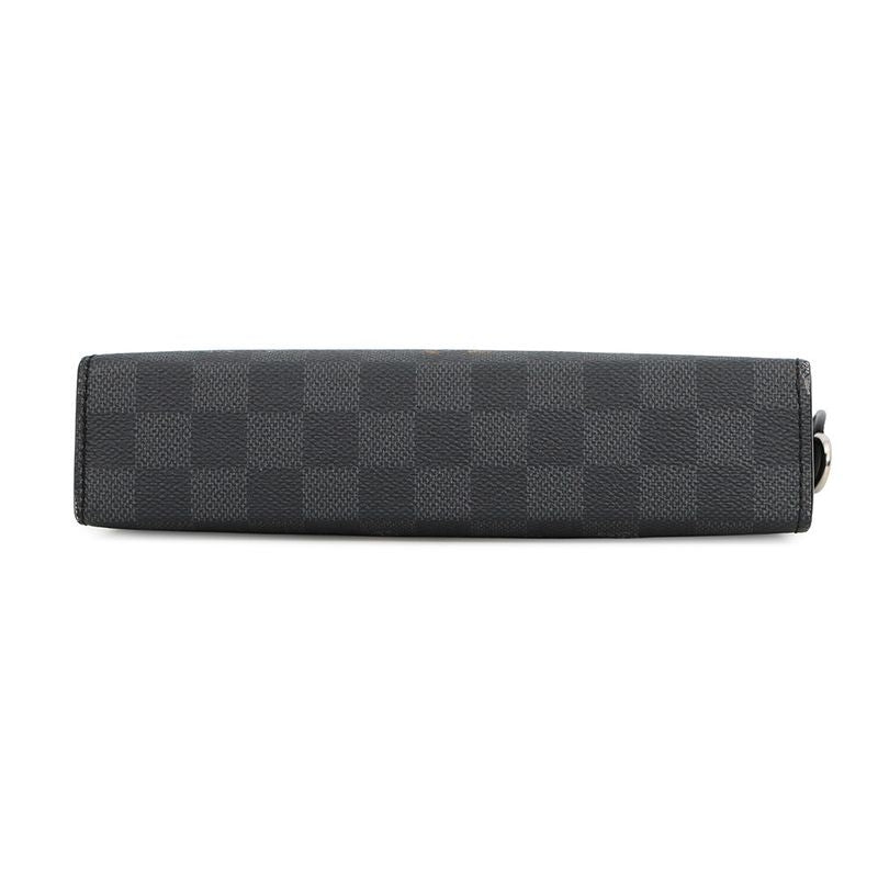 Louis Vuitton Shoulder Bag Damier Graphite Gaston Wearable Wallet Noir Black