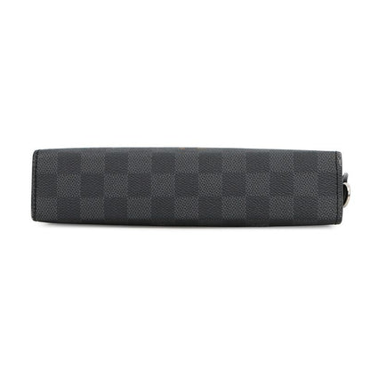 Louis Vuitton Shoulder Bag Damier Graphite Gaston Wearable Wallet Noir Black