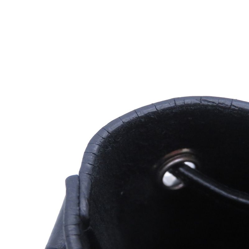 Louis Vuitton Shoulder Bag Calf Leather Nano Lockme Bucket Noir Black