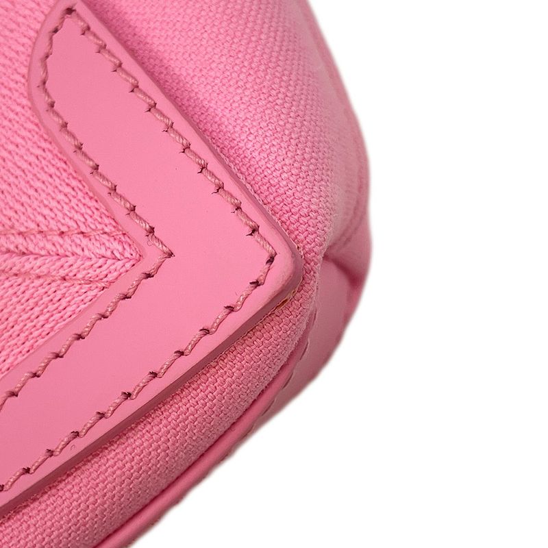 Balenciaga Navy Cabas XS 2-Way Shoulder Bag Pink Black