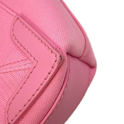 Balenciaga Navy Cabas XS 2-Way Shoulder Bag Pink Black