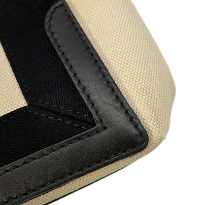 Balenciaga Tote Navy Cabas S Black White