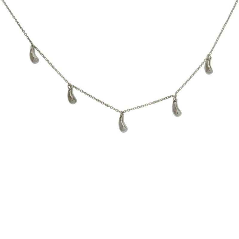 Tiffany & Co Elsa Peretti 5P Tea A Dos Lop Silver-925 Silver- Necklace 1044