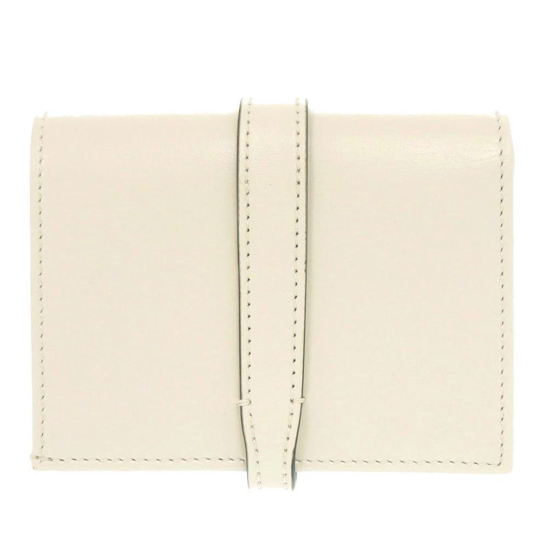 GUCCI Jack-1961 645536 Leather Ivory Bifold Wallet 1093 GUCCI