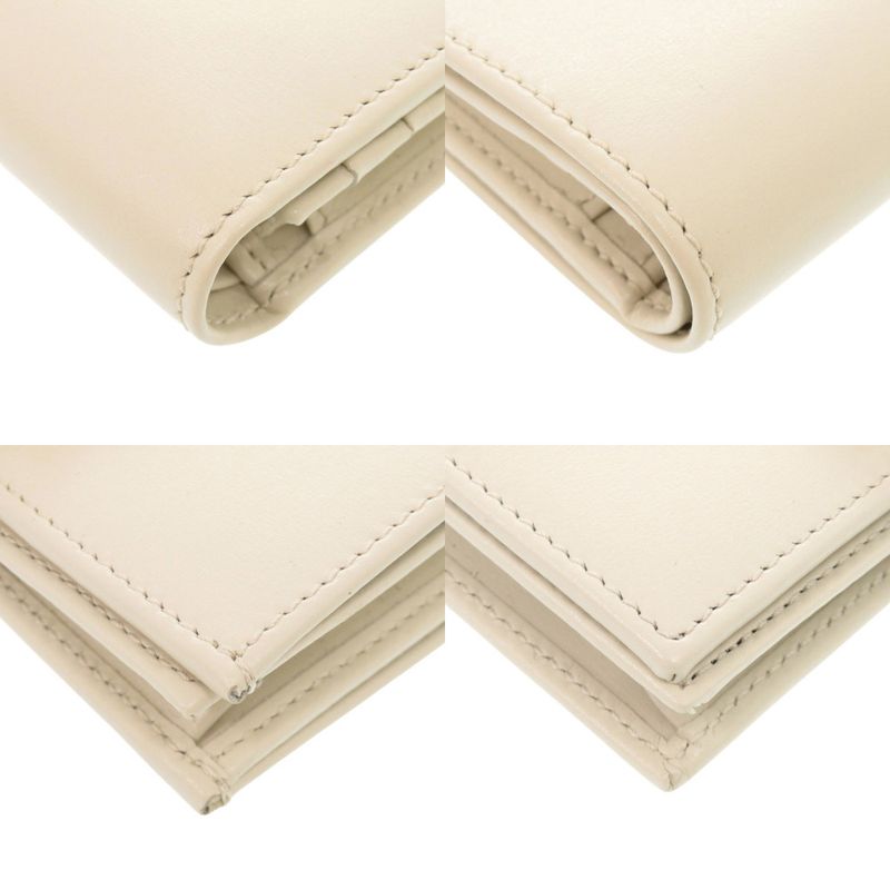 GUCCI Jack-1961 645536 Leather Ivory Bifold Wallet 1093 GUCCI