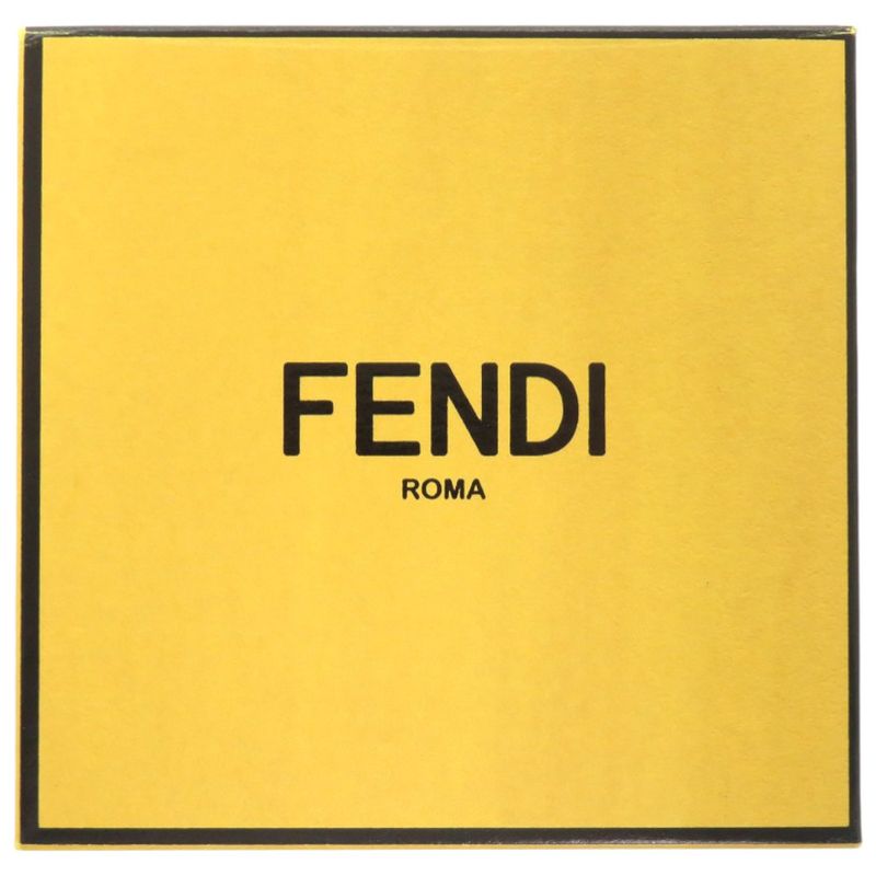 FENDI FF Logo O-rock Metal Gold Bangle 0231 FENDI