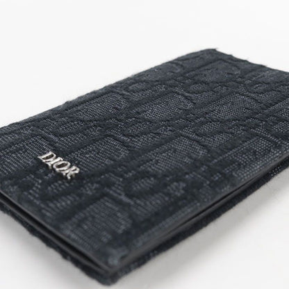 DIOR Bifold Card Holder DIOR Oblique 2esch138yse Card Case Jacquard Men's