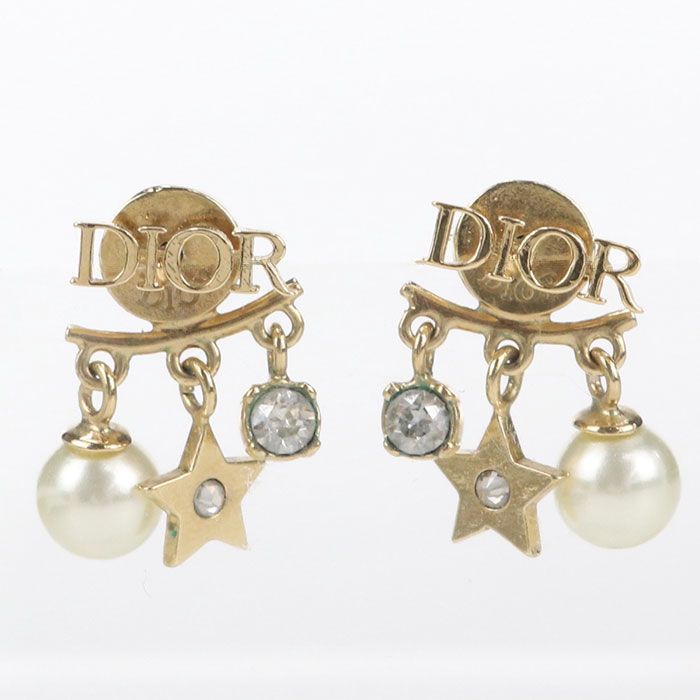 DIOR E1169dvors Earrings Metal Ladies